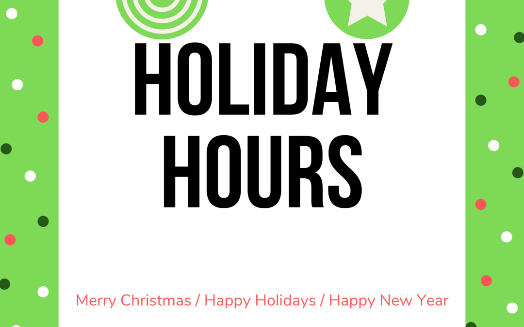 Holiday Closures